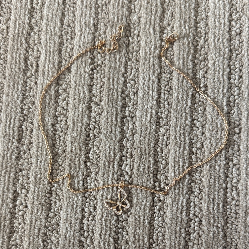Butterfly Pendant Necklace